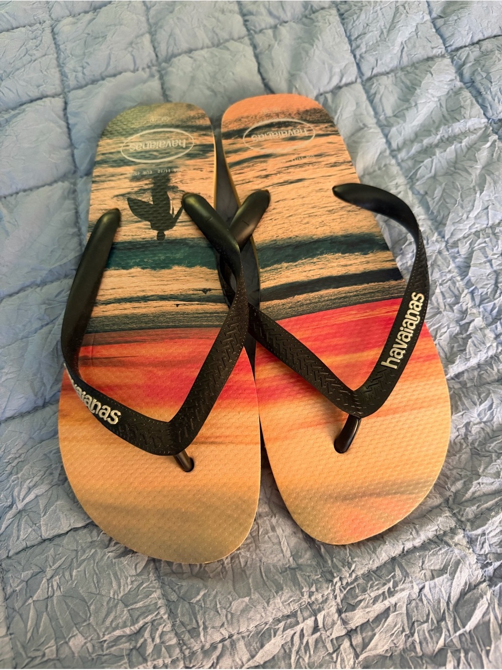 Havaianas Sunset Stripe Flip Flops NWOT Men’s 11/12